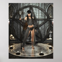 Black Magic Witch Poster
