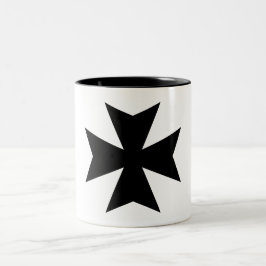Black Maltese Kor Två-Tonad Mugg