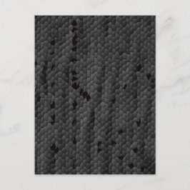 Black Mamba på illustrerad,Art Vykort