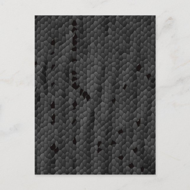 Black Mamba på illustrerad,Art Vykort (Framsida)