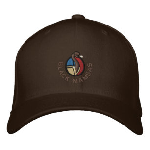 Black Mambas Hat Broderad Keps