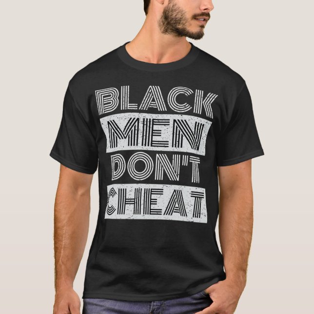 Black Manar Chetmbmdc Funny som säger African Am T Shirt (Framsida)