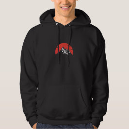 Black manar hoodie