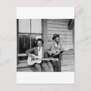 Black Manar Pay Guitar, 1902 Vykort