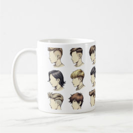 Black Manar's Haircut Mugg - Barbershop Stilar