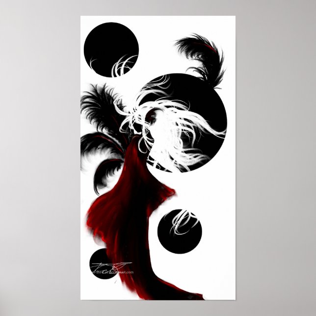 Black Måne Poster (Framsidan)