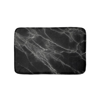 Black Marble Bath Mat Badrumsmatta