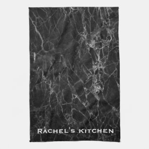 Black Marble Granite Towels Kitchen Towel Kökshandduk