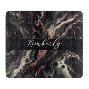 Black Marble Guld accents Modern Elegant Kitchen