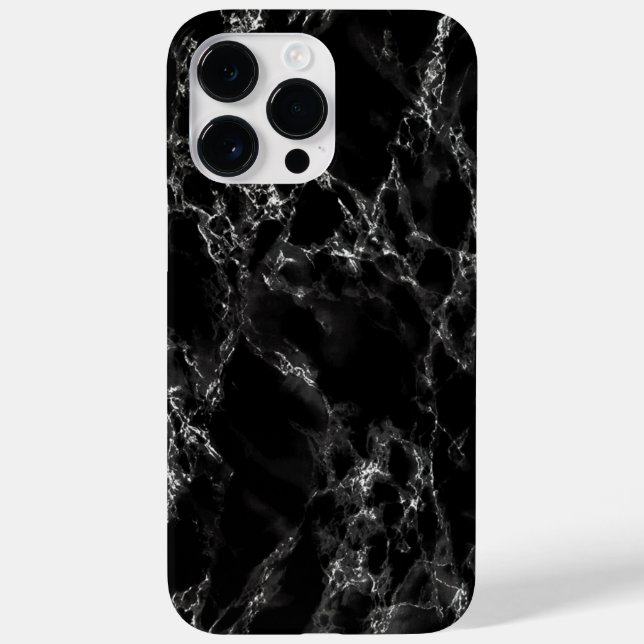 Black Marble iphone case (Baksida)