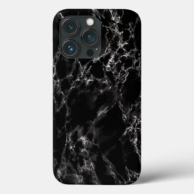 Black Marble iphone case (Baksida)
