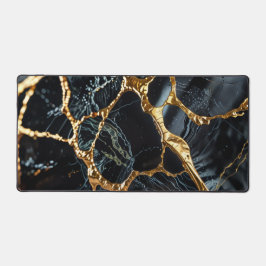 Black Marble med Guld Vein