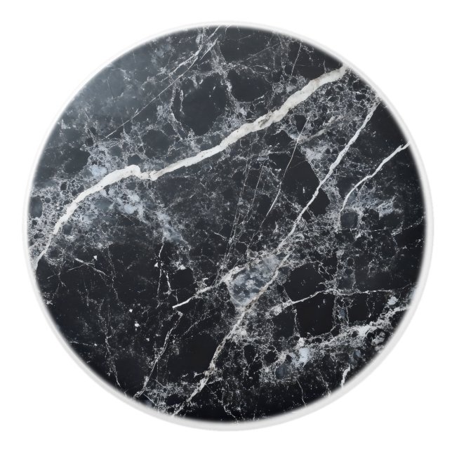 Black Marble Mönster Knopp (Framsidan)
