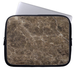 Black Marble Neoprene Laptop sleeve 10 tum
