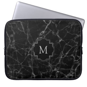 Black Marble Stone MS001 Laptop Fodral