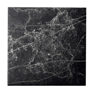 Black Marble Struktur Kakelplatta