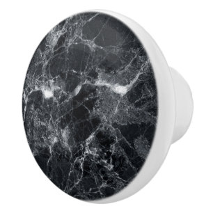 Black Marble Struktur Knopp