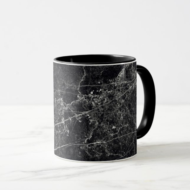 Black Marble Struktur Mugg (Framsida höger)