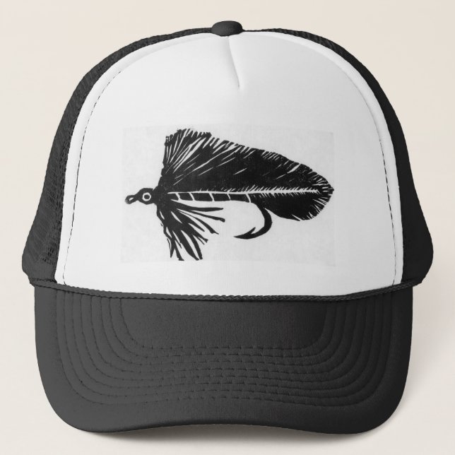 Black Matuka Streamer Hat Keps (Framsida)