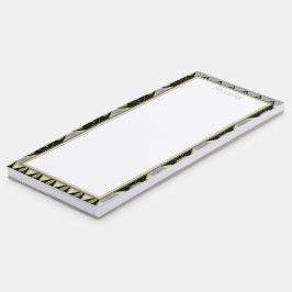 Black Mauve och Ljust grönt Magnetic Anteckningsbl