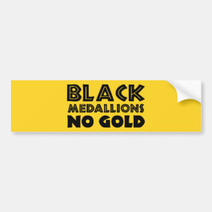 BLACK MEDALLIONER NO GULD BILDEKAL
