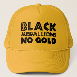 BLACK MEDALLIONER NO GULD KEPS