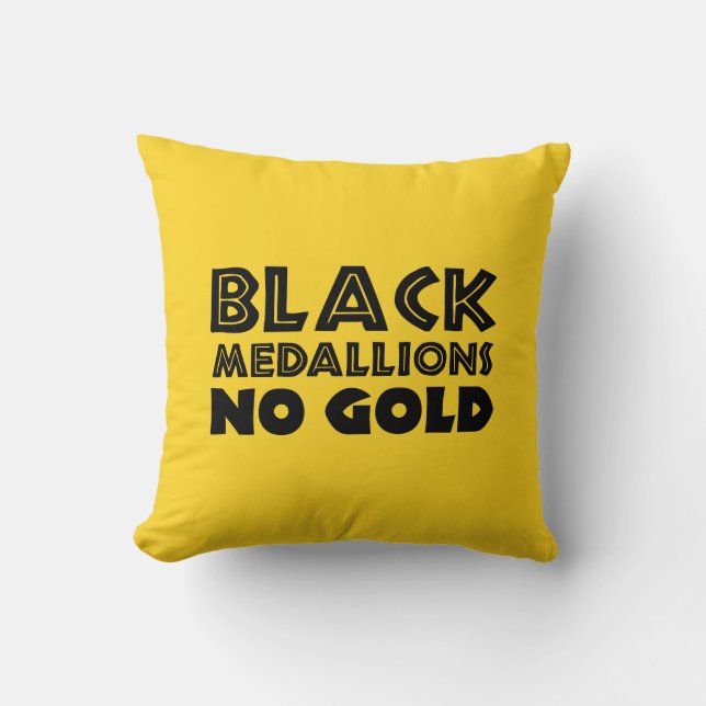 BLACK MEDALLIONER NO GULD KUDDE (Framsida)