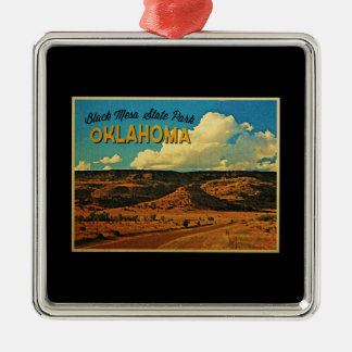 Black Mesa Oklahoma Julgransprydnad Metall