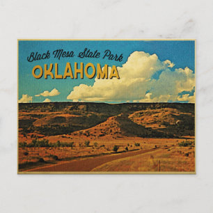 Black Mesa Oklahoma Vykort