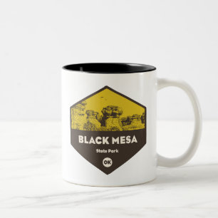 Black Mesa State Park Oklahoma Två-Tonad Mugg