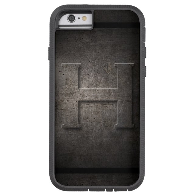 Black Metall H Monogram Iphone case (Baksidan)