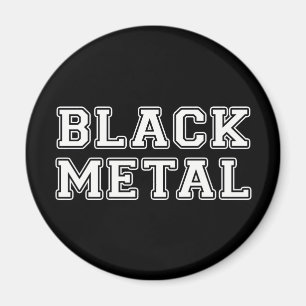 Black Metall Magnet
