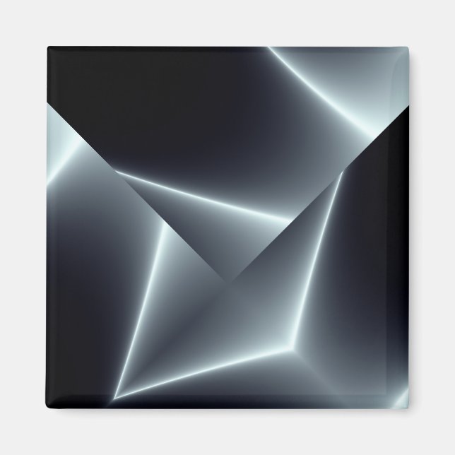 Black metall magnet (Framsidan)