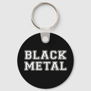 Black Metall Nyckelring