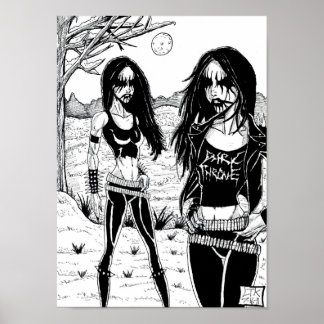 Black Metall Poster