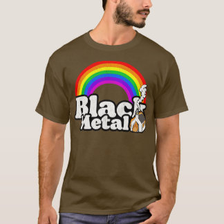 Black Metall Reignbow T Shirt