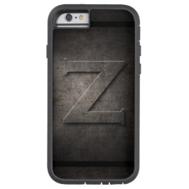 Black Metall Z Monogram Iphone case