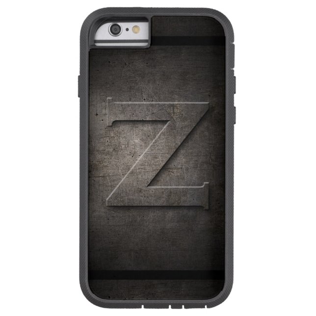 Black Metall Z Monogram Iphone case (Baksidan)
