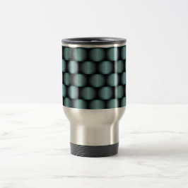 Black Metallic Abstrakt Basket Weave-dator Resemugg