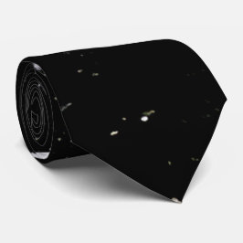Black Minimum Glitter Neck Tie Slips