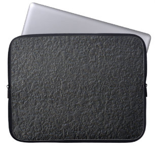 Black Modern Granite Laptop Fodral