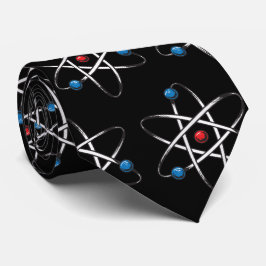 Black Molecule Atom Mönster Teacher Science Slips