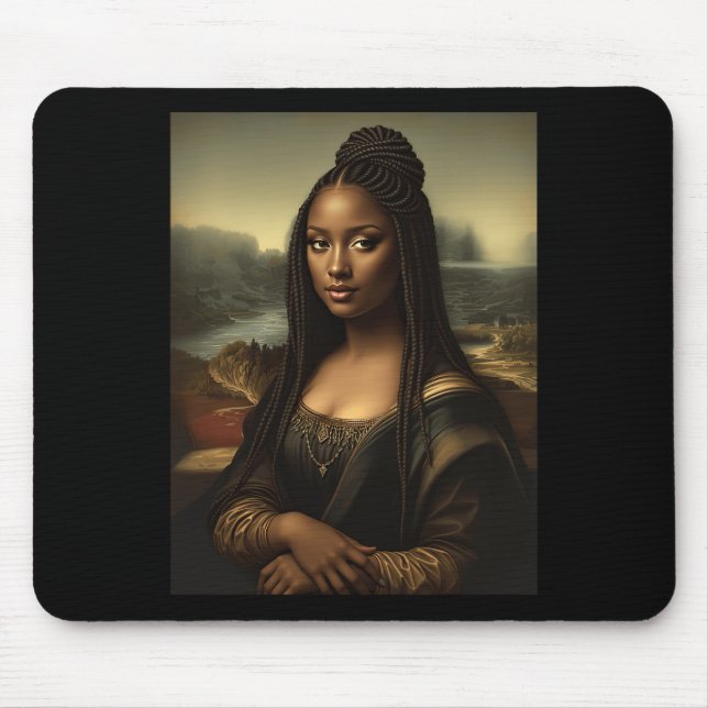 Black Mona Lisa African American Black History Mon Musmatta (Framsidan)
