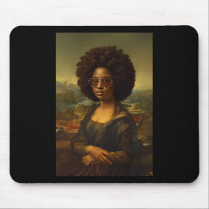 Black Mona Lisa Afro African American Black Histor Musmatta