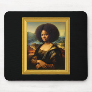 Black Mona Lisa Afro Queen African Woman Black Musmatta