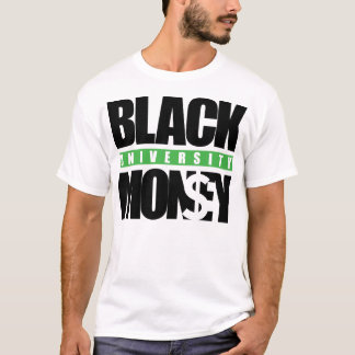 Black Money Universiteten Tee Shirt