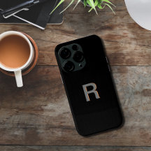 Black Monogram Elegant I