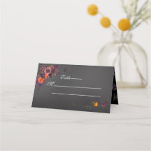 Black Monogram för fallande Blommigt