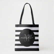 Black Monogram-skriptkalligrafi Modern Rand
