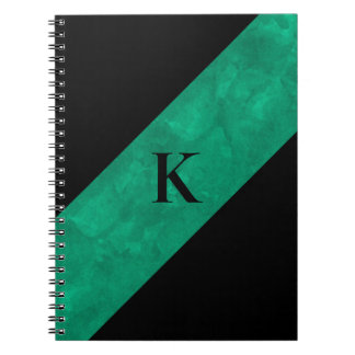 Black Monogramme Notebook Anteckningsbok